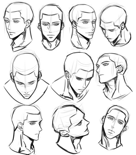 face drawing reference